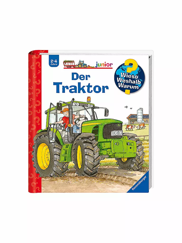 RAVENSBURGER | Libro - Wieso Weshalb Warum Junior - Il trattore Volume 34 | Senza colore