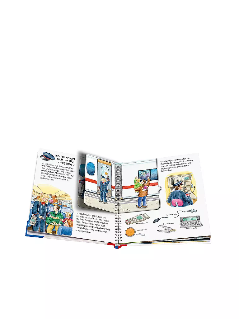 RAVENSBURGER | Libro - Wieso Weshalb Warum Junior - Il treno Volume 9 | Senza colore