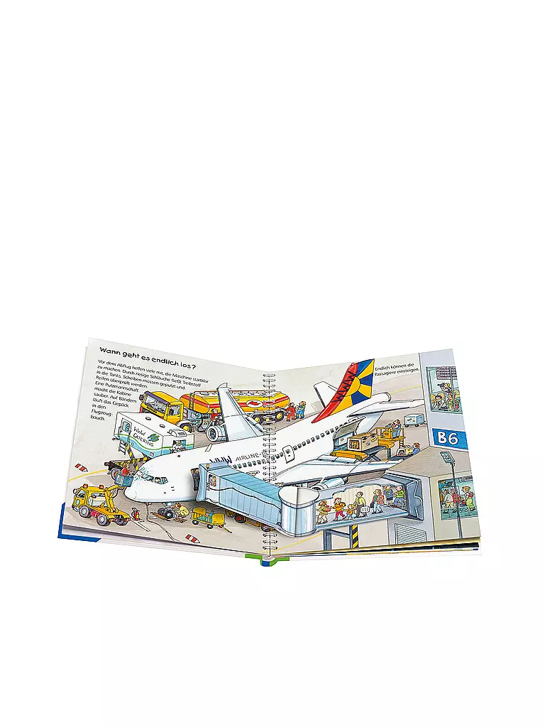 RAVENSBURGER | Libro - Wieso Weshalb Warum Junior - L'aeroporto Volume 3 | Senza colore