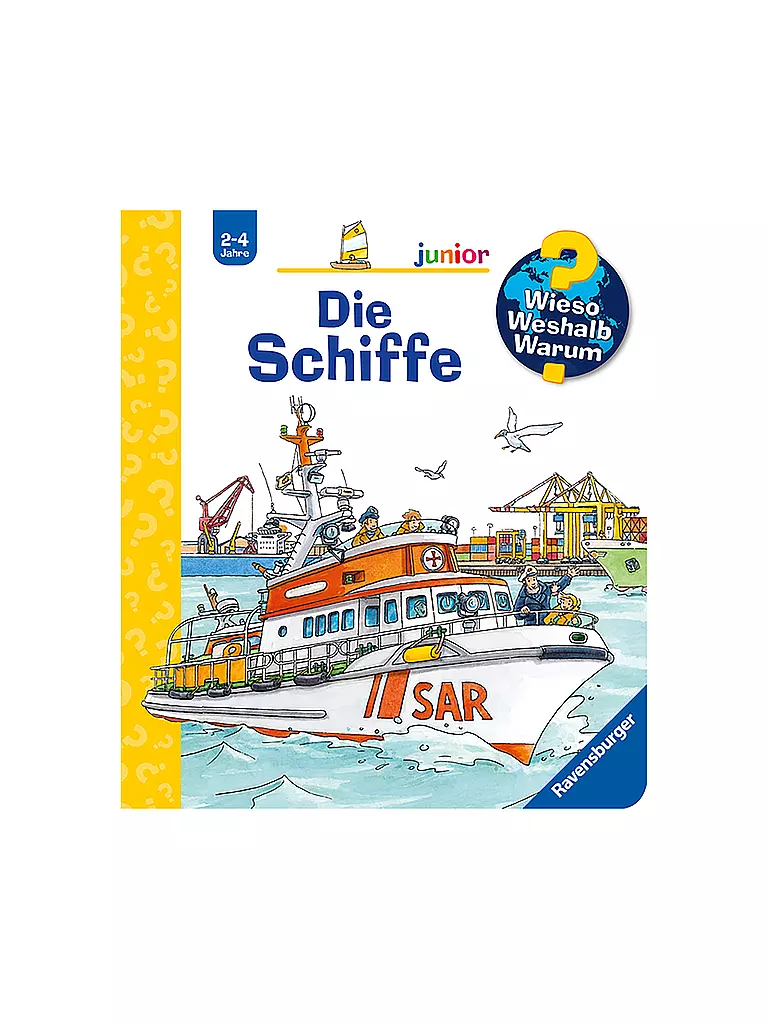 RAVENSBURGER | Libro - Wieso Weshalb Warum Junior - Le navi | Senza colore