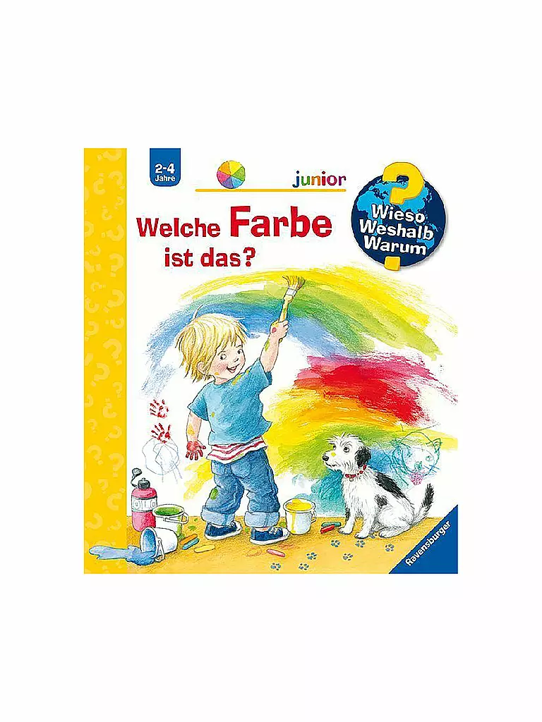 RAVENSBURGER | Libro - Wieso Weshalb Warum junior - Qual è il colore? Volume 13 | Senza colore
