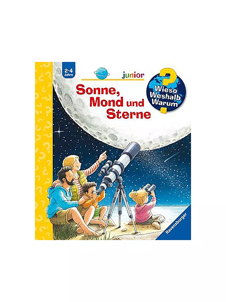 RAVENSBURGER | Libro - Wieso Weshalb Warum Junior - Sole, Luna e Stelle Volume 72 | Senza colore