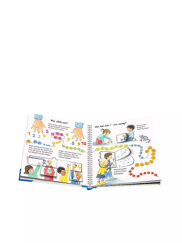 RAVENSBURGER | Libro - Wieso Weshalb Warum Sonderband junior: Conosci forme, colori, contrari, numeri | Senza colore