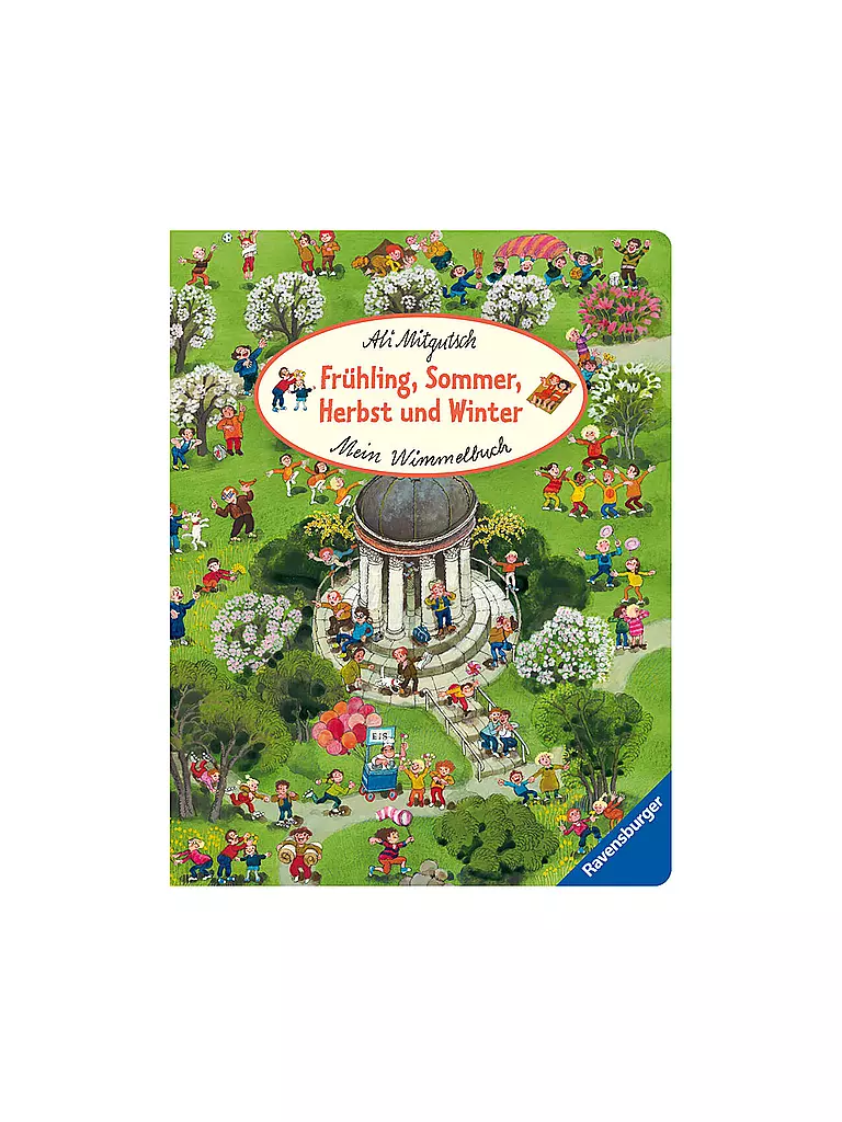 RAVENSBURGER | Libro illustrato di primavera: Primavera, estate, autunno e inverno | Senza colore