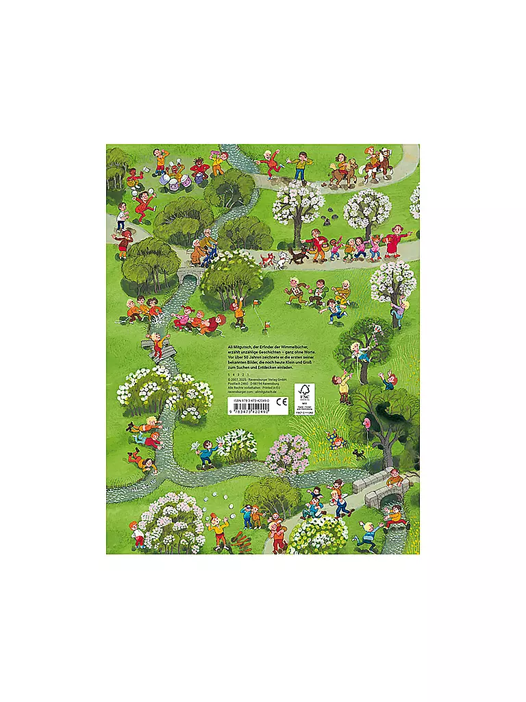 RAVENSBURGER | Libro illustrato di primavera: Primavera, estate, autunno e inverno | Senza colore