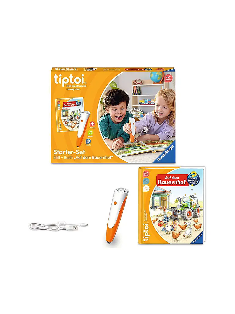 RAVENSBURGER | Starter-Set Penna e libro della fattoria |