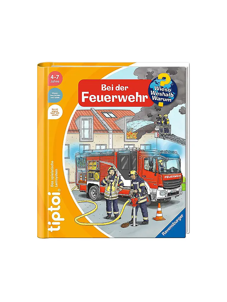 RAVENSBURGER | TIPTOI  Wieso Weshalb Warum - Dai pompieri | Multicolore