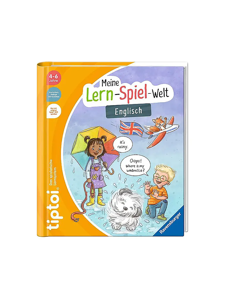 RAVENSBURGER | TIPTOI Il mio mondo di giochi didattici - Inglese | Multicolore