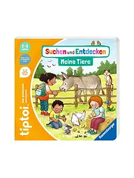RAVENSBURGER | TIPTOI Suchen und Entdecken - Meine Tiere | Multicolore