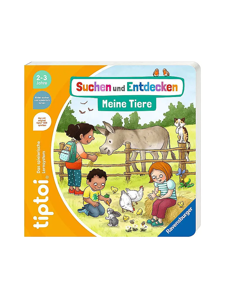 RAVENSBURGER | TIPTOI Suchen und Entdecken - Meine Tiere | Multicolore