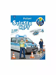 RAVENSBURGER | Wieso Weshalb Warum - Album di adesivi Polizia | Senza colore