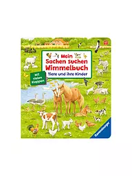 RAVENSBURGER | Wimmelbuch - Animali e i loro cuccioli | Senza colore