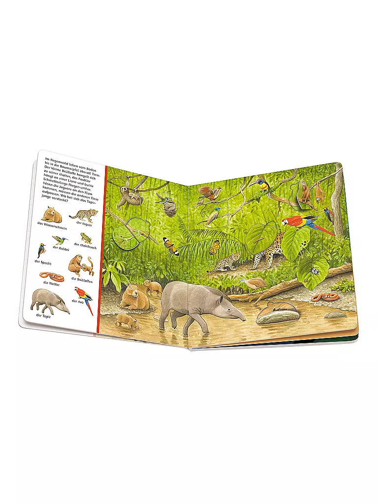 RAVENSBURGER | Wimmelbuch - Tiere und ihre Kinder  | Senza colore