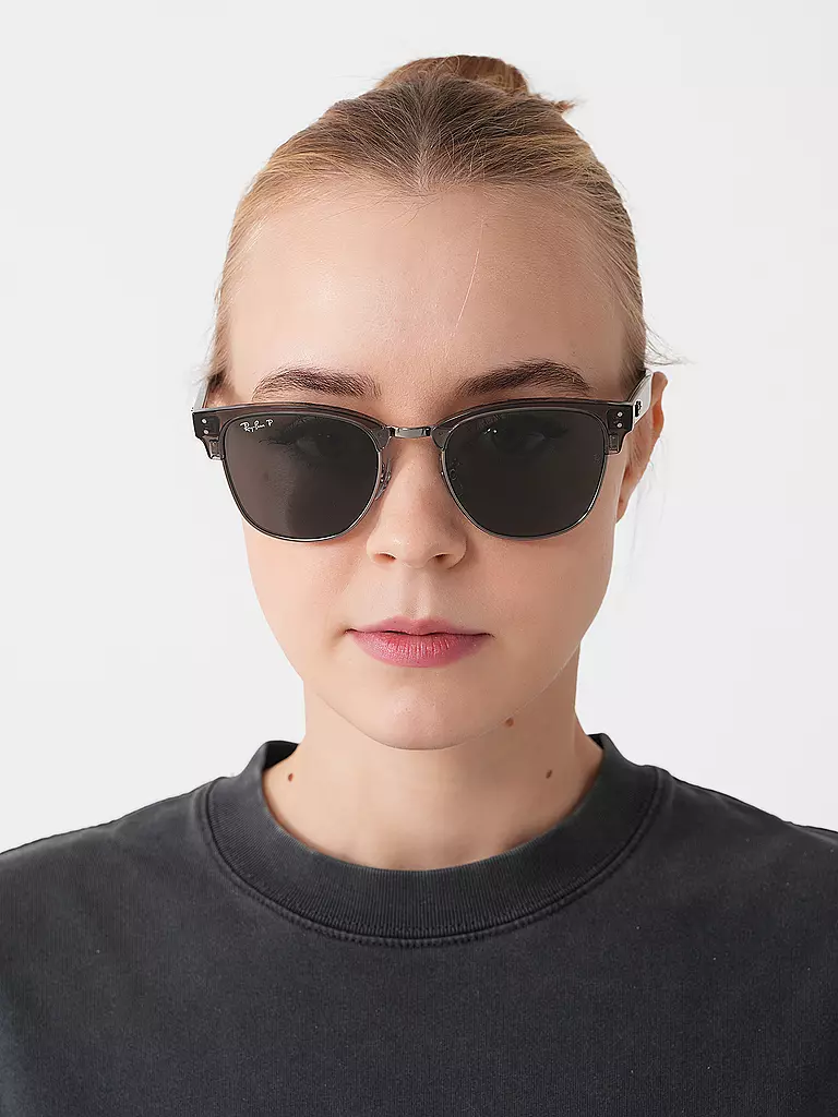 RAY BAN | Occhiali da sole CLUBMASTER REVERSE 0RBR0504S/54 | Marrone
