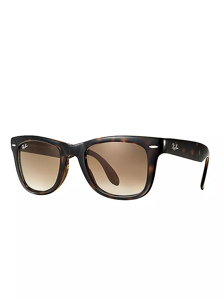 RAY BAN | Occhiali da sole Wayfarer pieghevoli 4105/54 | Marrone