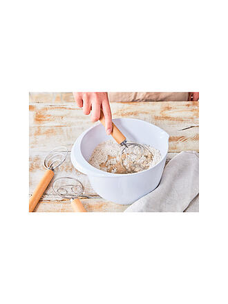 RBV BIRKMANN | Sbattitore per impasto con un'ansa 34cm Acciaio Inox/Legno