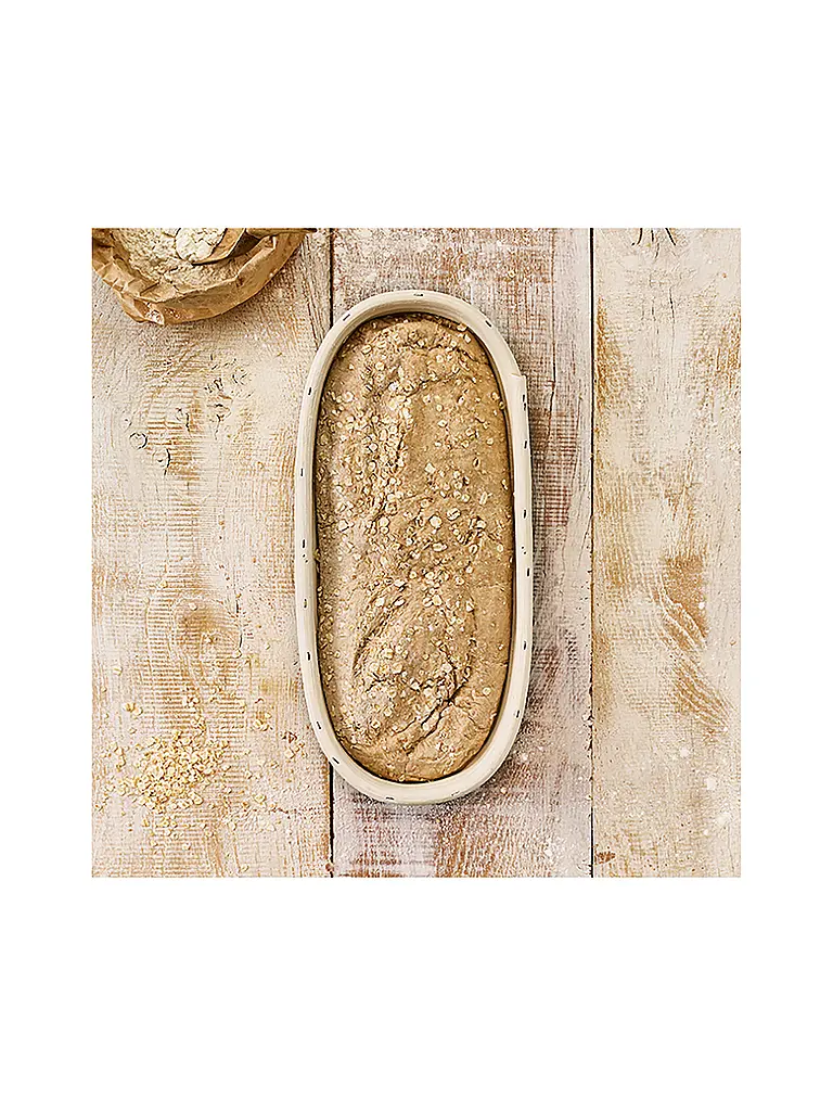 RBV BIRKMANN | Cestino per lievitazione allungato 30 cm 1 kg Peddinge naturale | Marrone