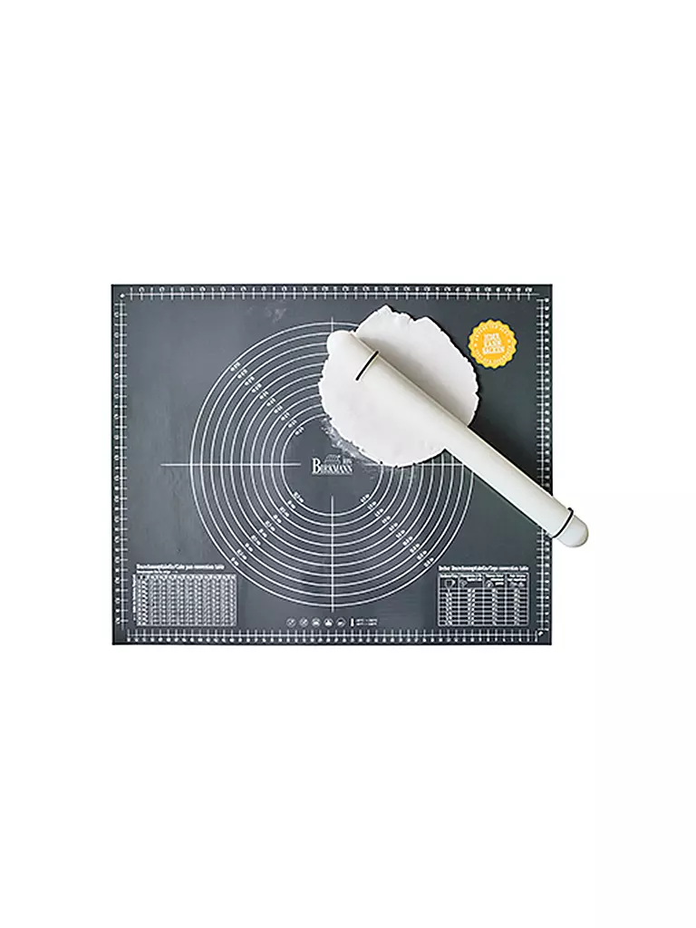 RBV BIRKMANN | Tappetino da pasticceria con scala graduata 45x55cm silicone | 