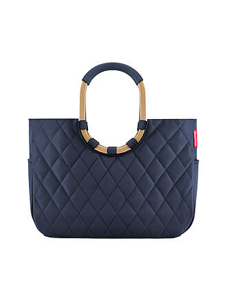 REISENTHEL | Borsa - Loopshopper Large Frame Midnight Gold