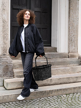 REISENTHEL | Carrybag BOUCLE Nero