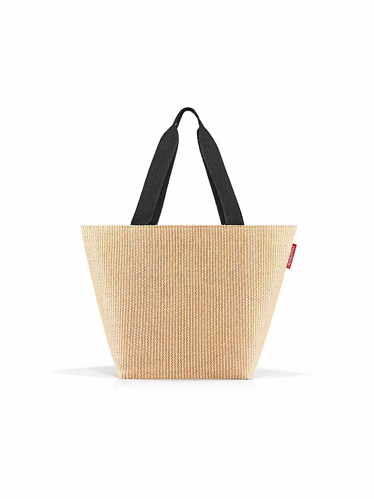 REISENTHEL | Borsa - Shopper Media Raffia Nera | Nero