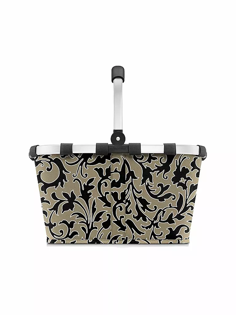 REISENTHEL | Carrybag BAROQUE MARBLE Marrone/Nero | Marrone