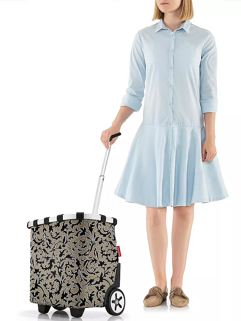 REISENTHEL | Carrycruiser BAROQUE MARBLE Marrone/Nero | Marrone