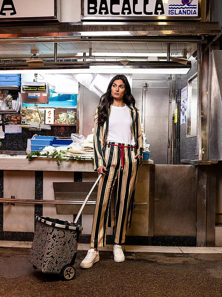 REISENTHEL | Carrycruiser BAROQUE MARBLE Marrone/Nero | Marrone