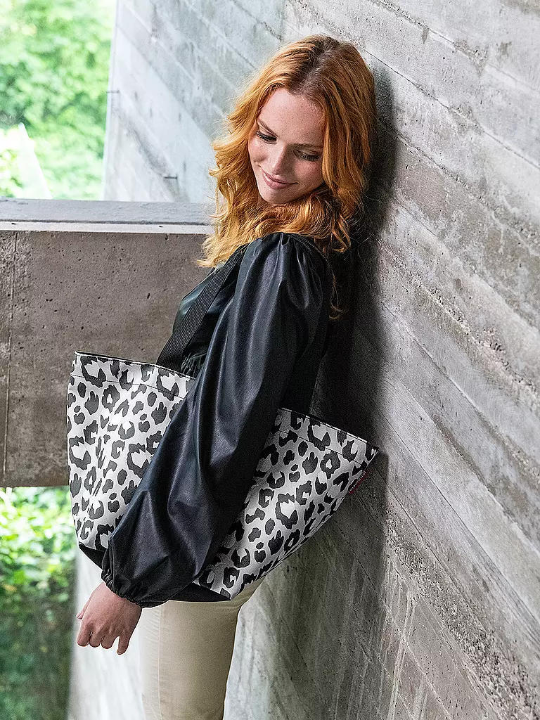 REISENTHEL | Shopper Leo Nero Medium | Nero