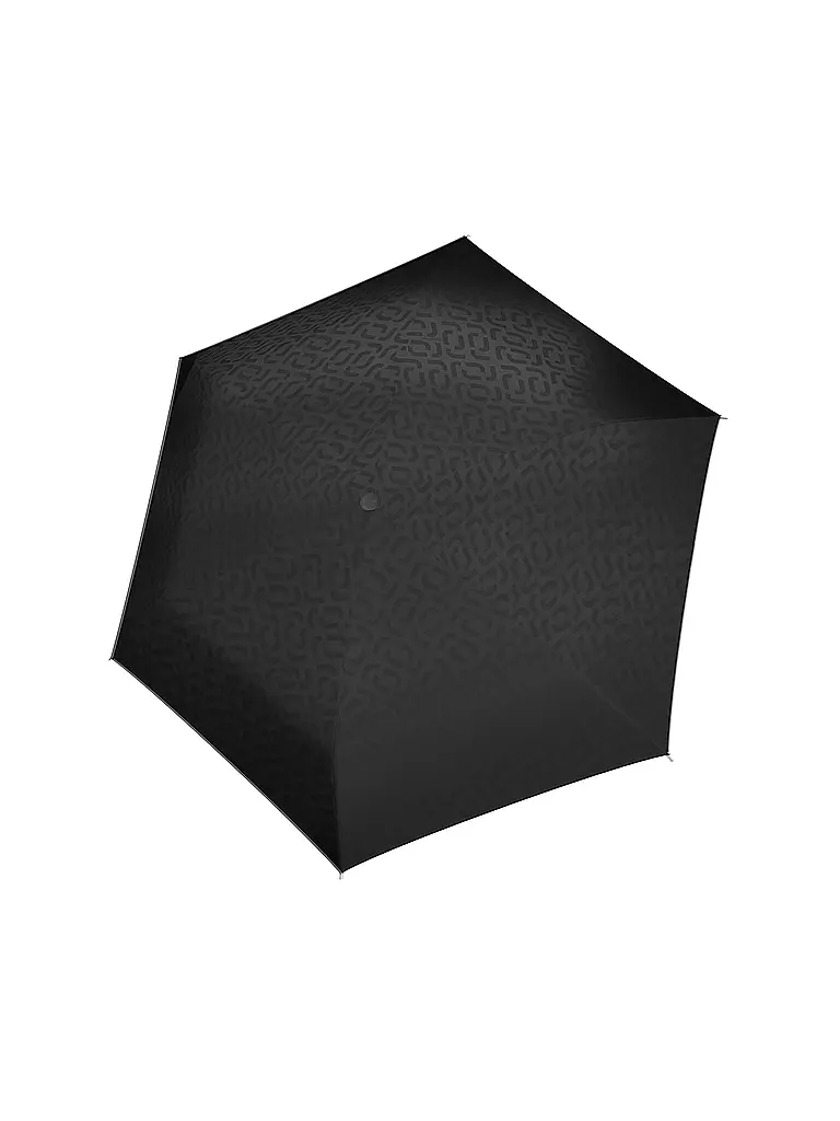REISENTHEL | Taschenschirm - Umbrella Pocket Mini 97cm Black Hot Print | Nero