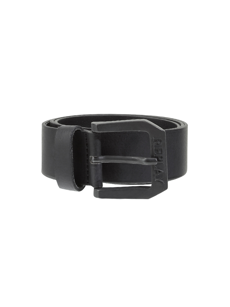Replay Cintura in pelle nero 90