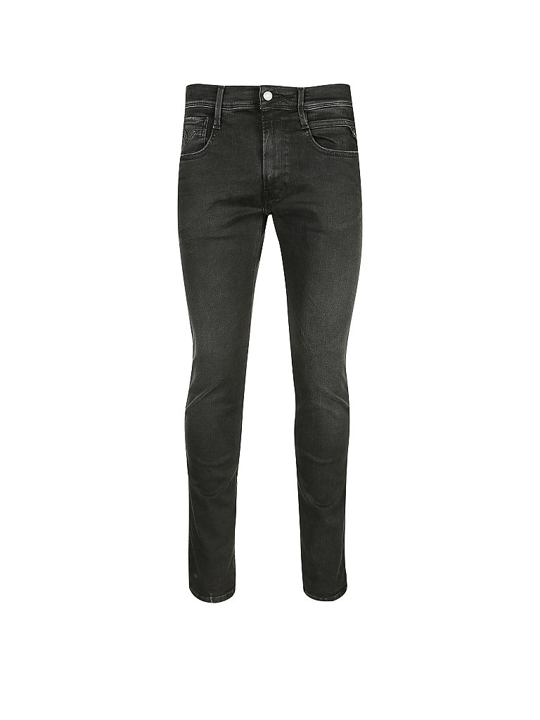 Jeans Slim Fit ANBASS HYPERFLEX CLOUDS nero 32/L34