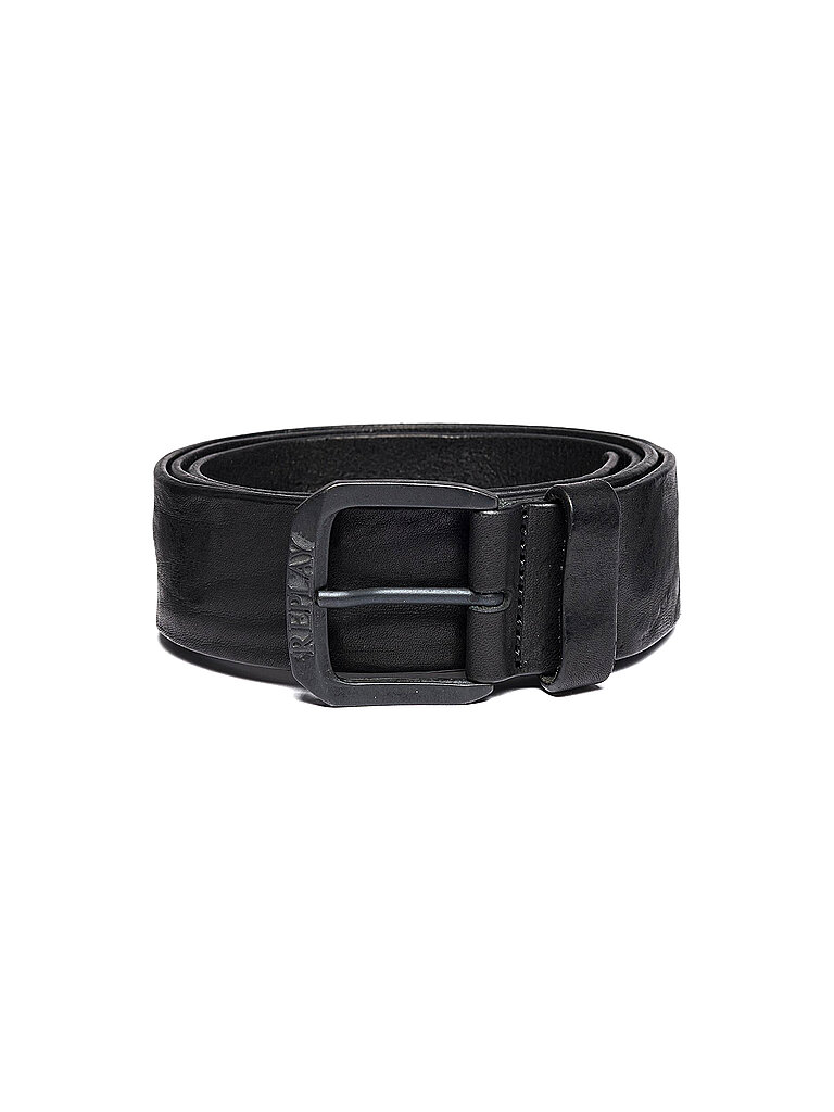 Replay Cintura in pelle nero 100