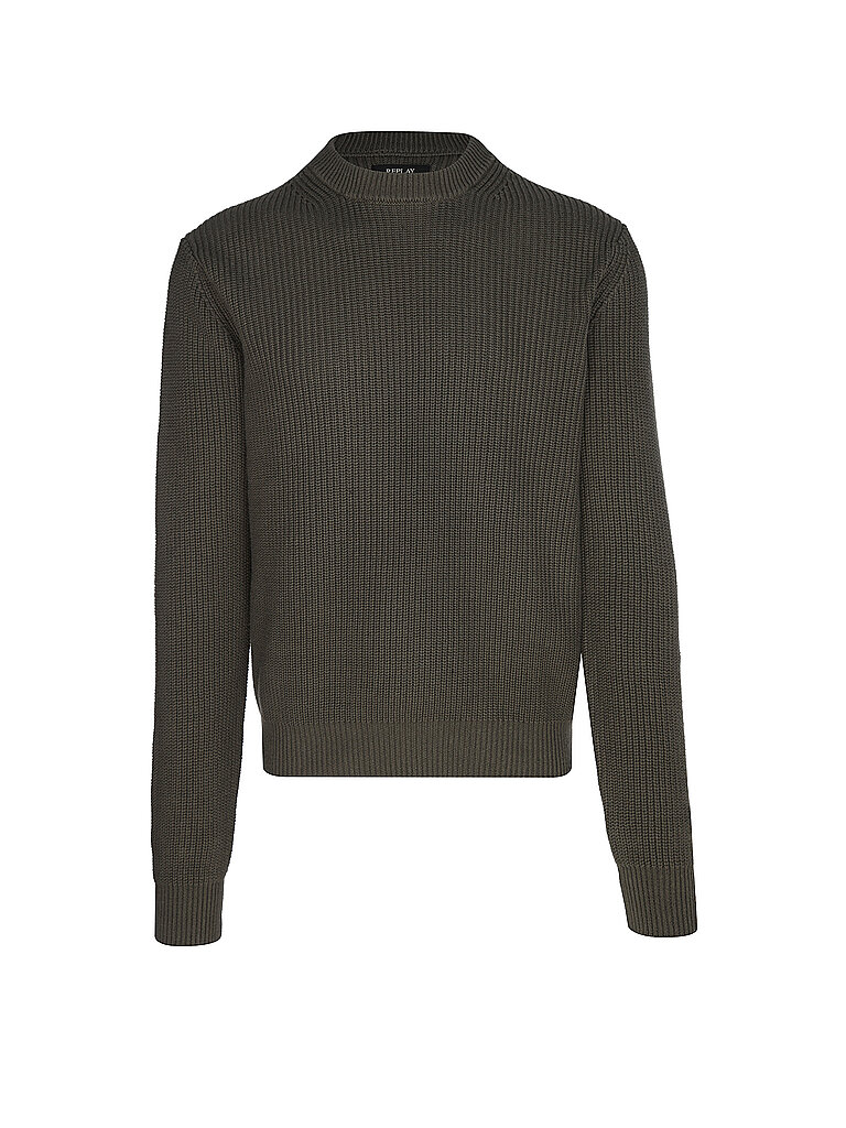 Replay Pullover oliva S