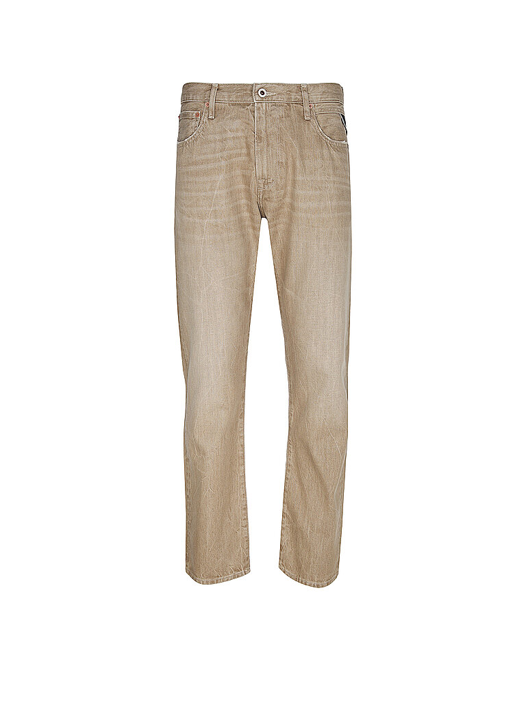 Jeans Straight Fit AIDEEN beige 29/L32