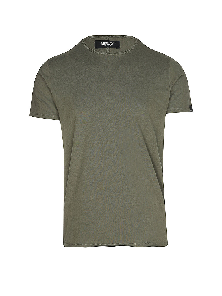 Replay T-shirt oliva M