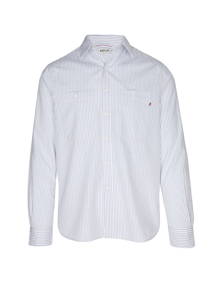 Replay Camicia azzurro XL