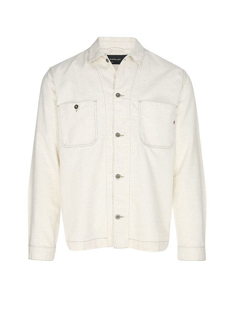 Replay Giacca crema XXL