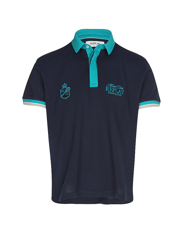Replay Polo blu S