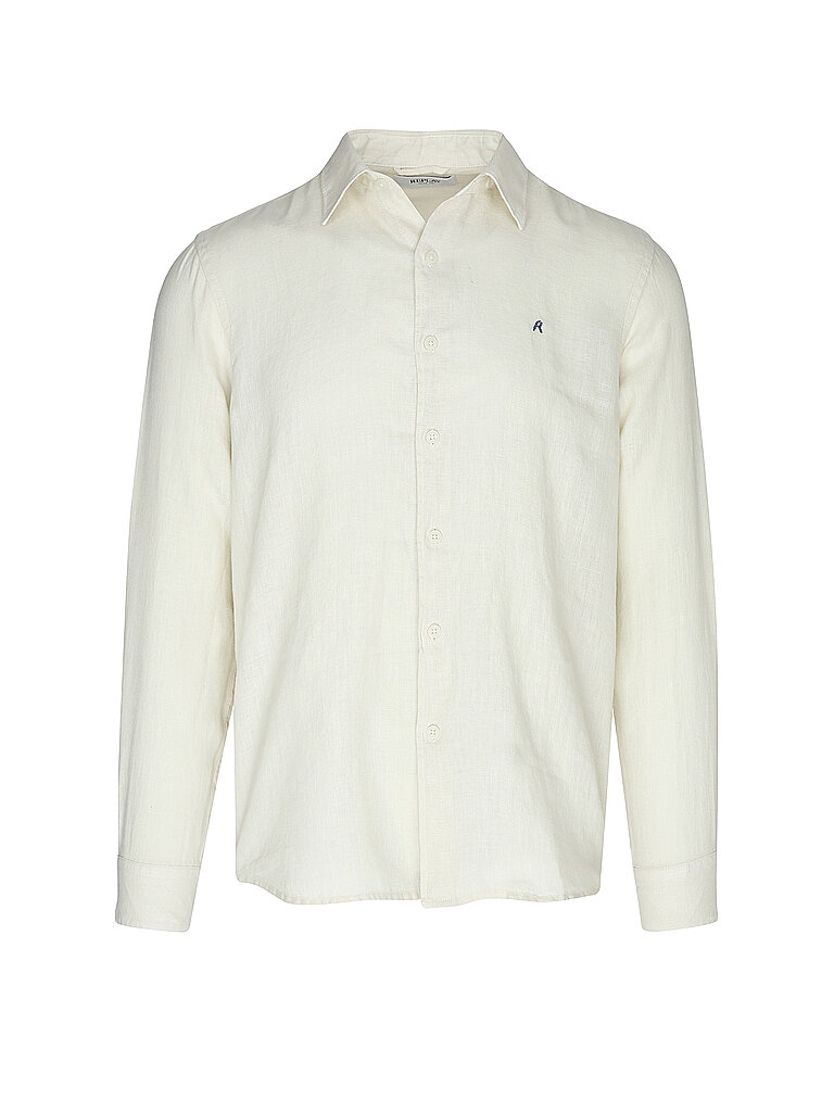 Replay Camicia di lino beige S