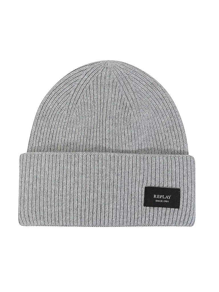 REPLAY | Berretto - Cuffia | Grigio chiaro