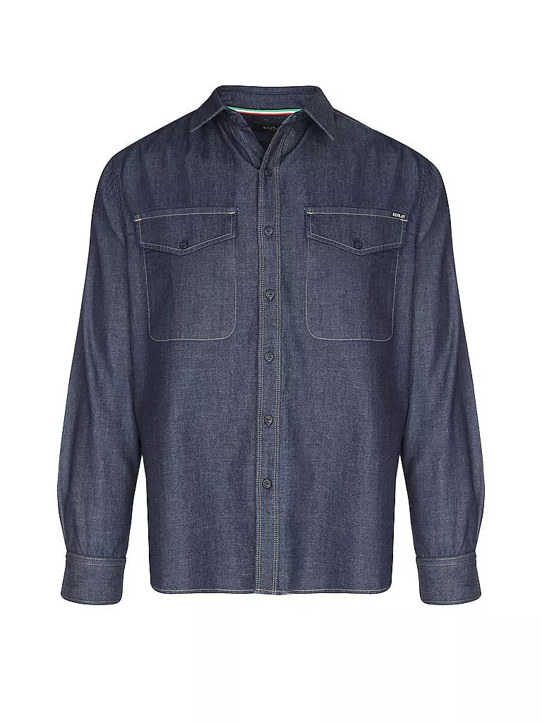 REPLAY | Camicia di jeans | Blu