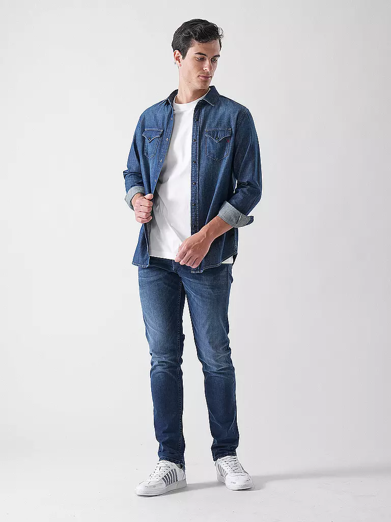 REPLAY | Camicia di jeans | Blu