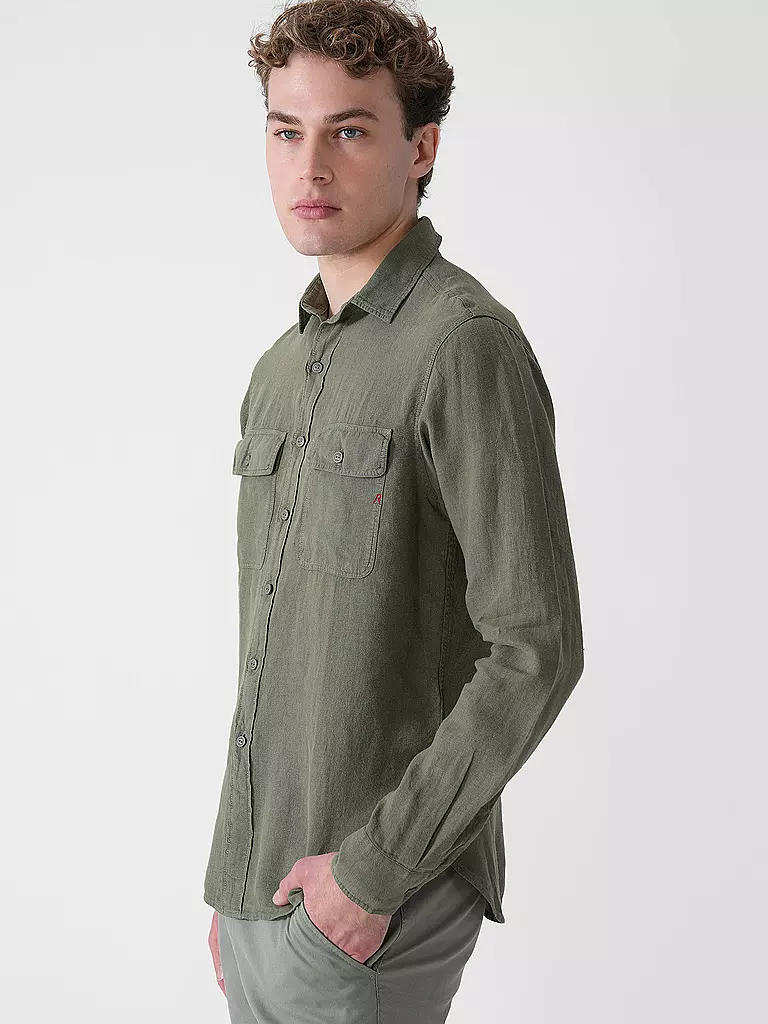 REPLAY | Camicia di lino regular fit | 