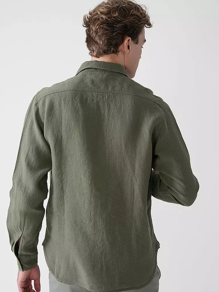 REPLAY | Camicia di lino regular fit | 
