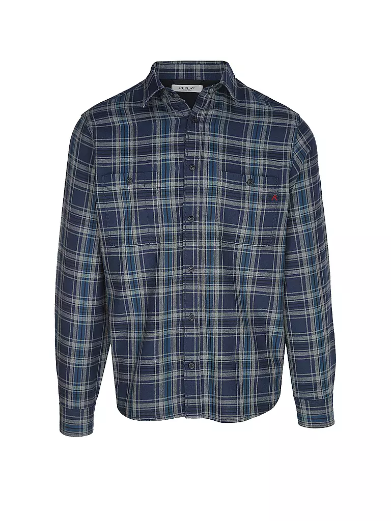 REPLAY | Camicia Regular Fit | Blu