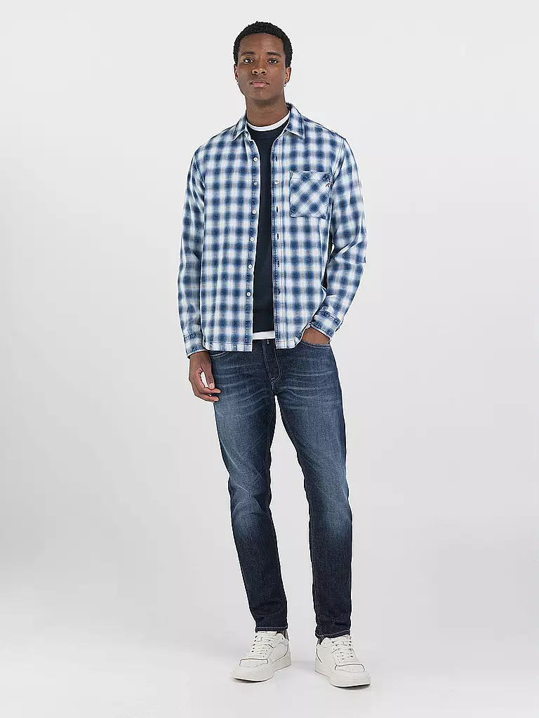 REPLAY | Camicia Regular Fit | Blu