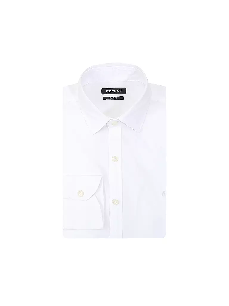 REPLAY | Camicia Slim Fit | Bianco