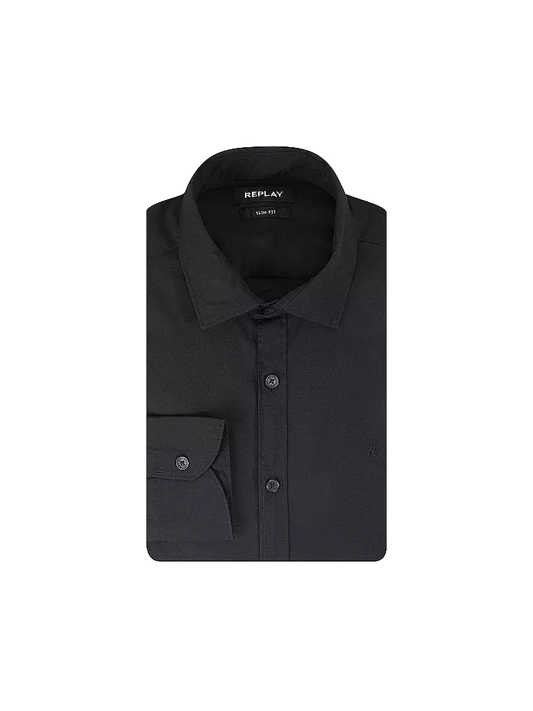 REPLAY | Camicia Slim Fit | Nero