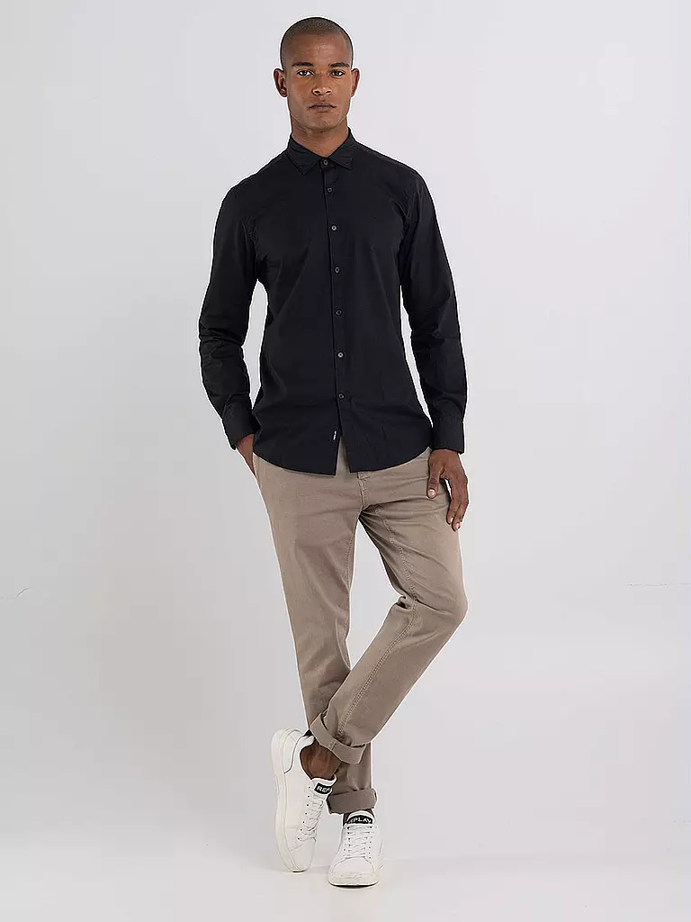 REPLAY | Camicia Slim Fit | Nero